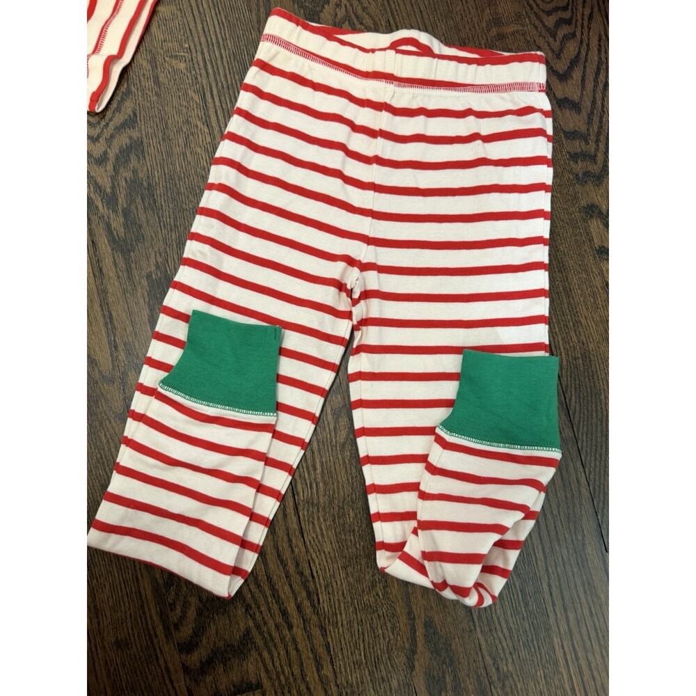 Mini Boden Stripe Christmas Cotton 2 Piece Pajamas Sz 6 Years NEW - Picture 7 of 8